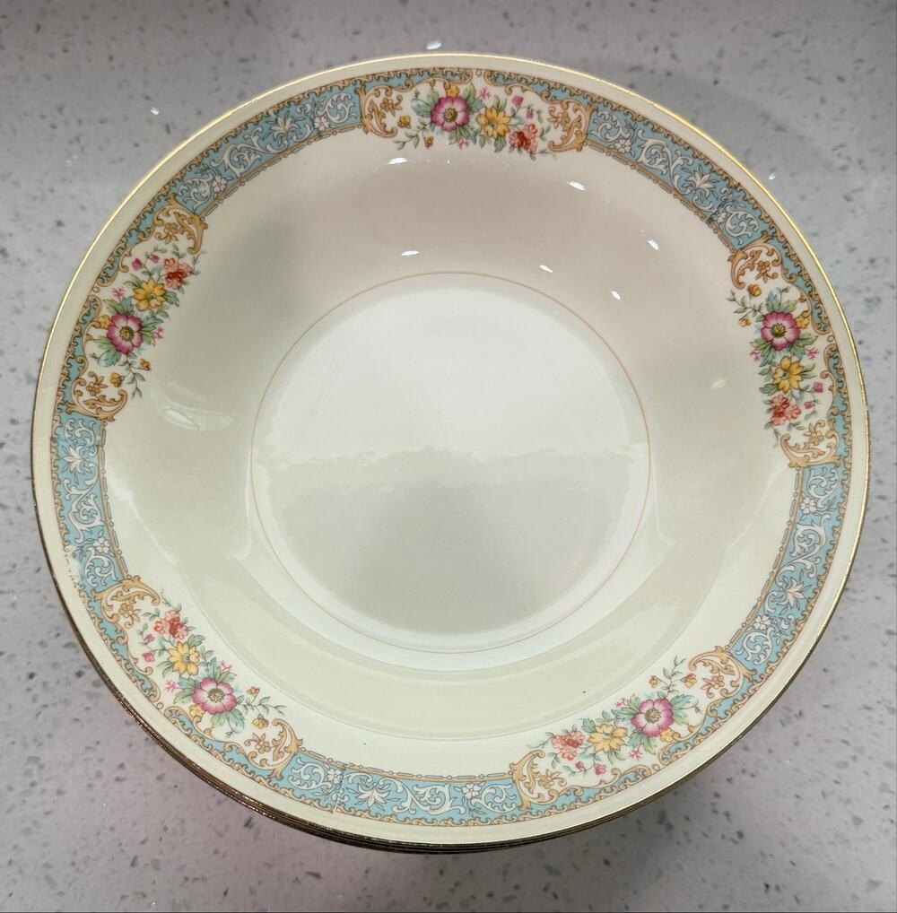 Set of 12 Vintage Homer Laughlin Eggshell Nautilus FERNDALE China Bowls